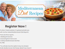 Tablet Screenshot of mediterranean-diet-recipes.info